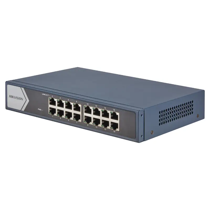 سوئیچ شانزده پورت هایک‌ویژن مدل DS-3E0516-E(B)